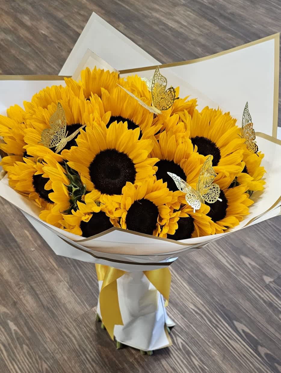 Golden Sunflower Wrap